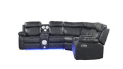 Galaxy Home Lacrosse Ice Reclining Sectional