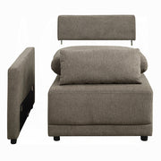 Acme Furniture Rylie Brown Modular LAF Armrest Chair
