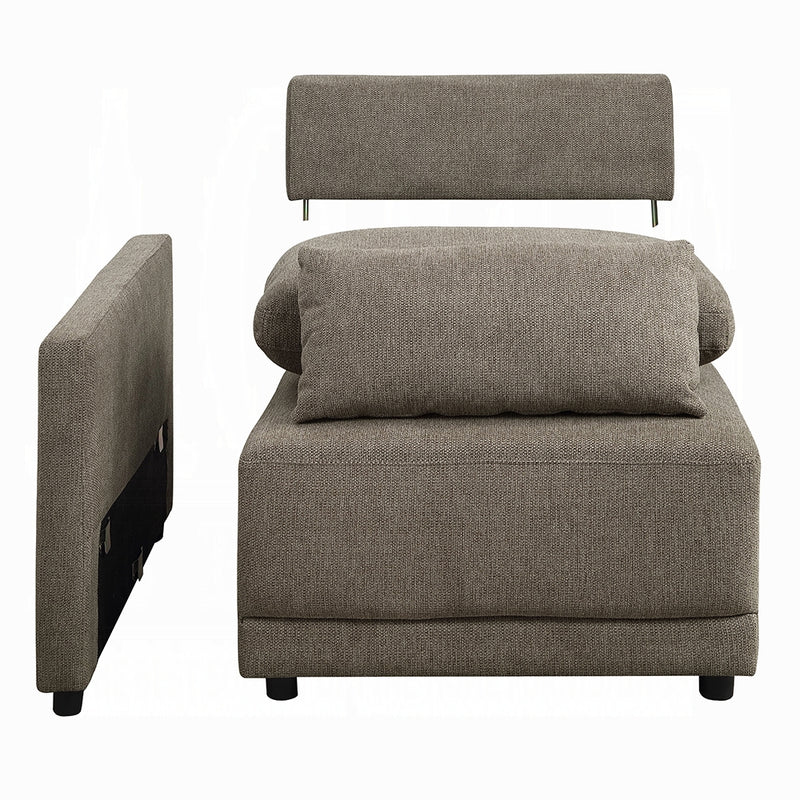 Acme Furniture Rylie Brown Modular LAF Armrest Chair