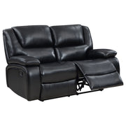 Coaster Furniture Camila Black 2pc Living Room Set