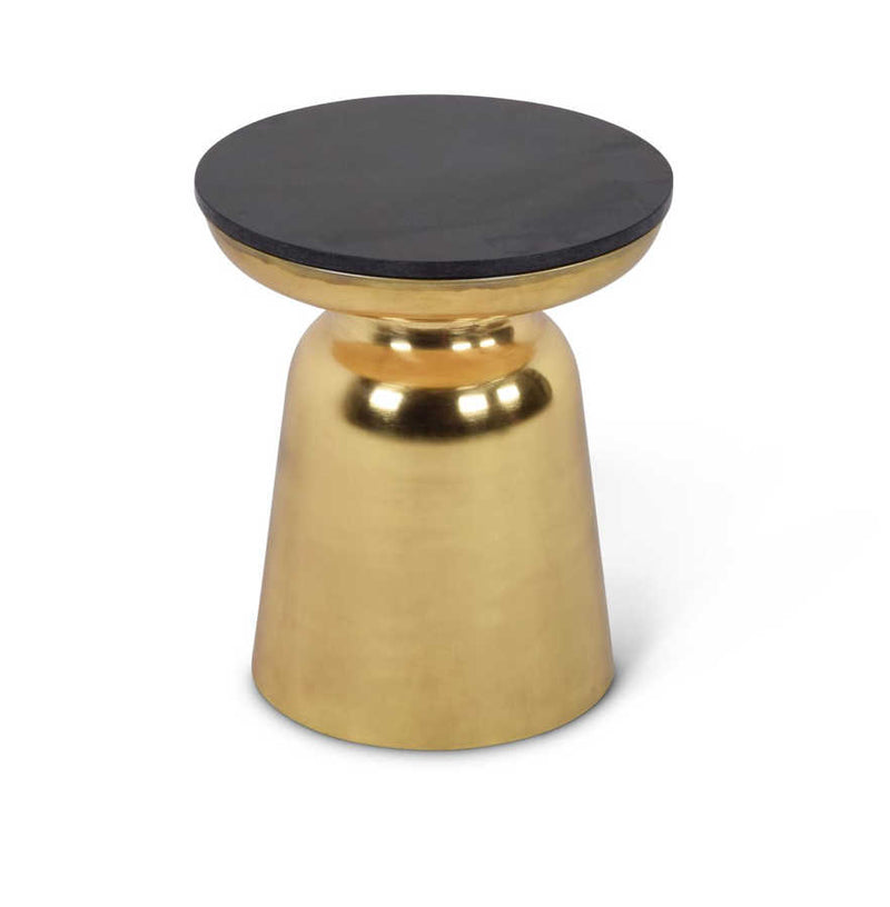 Steve Silver Jovana Black Bronze Round End Table
