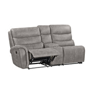 New Classic Furniture Kamari Gray 3pc Manual Sectional