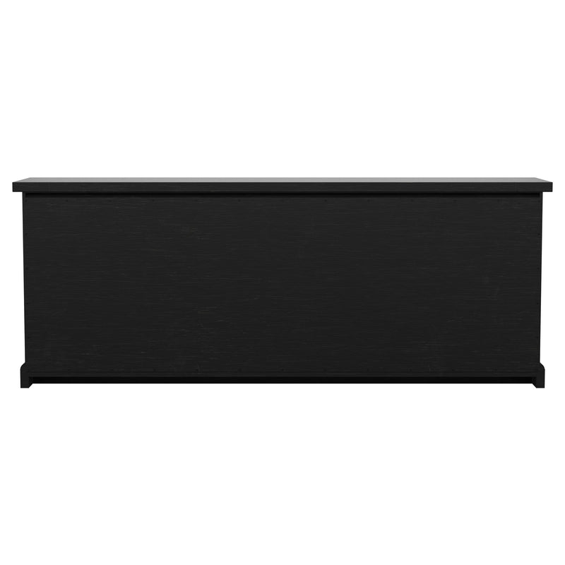Coaster Furniture Florence Distressed Black Sideboard Buffet