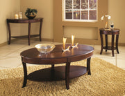 Steve Silver Troy Brown Cherry Cocktail Table