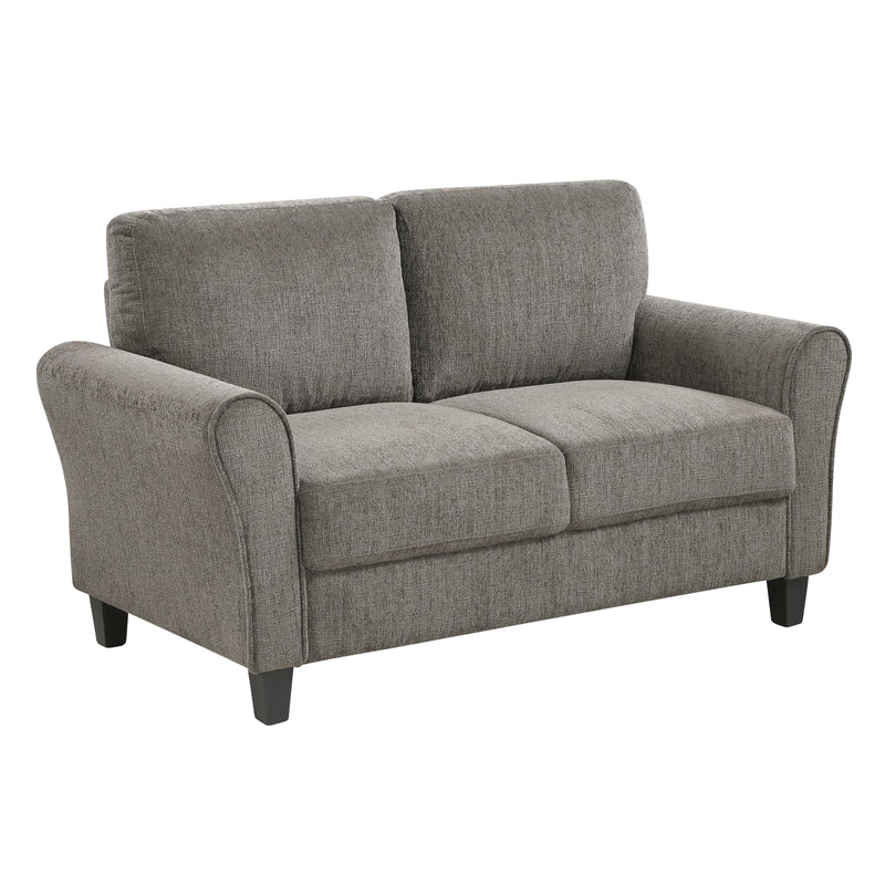 Home Elegance Ellery Blue Love Seat