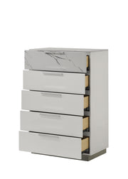 Galaxy Home Mist White Chest