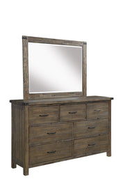 New Classic Furniture Galleon Walnut Mirror