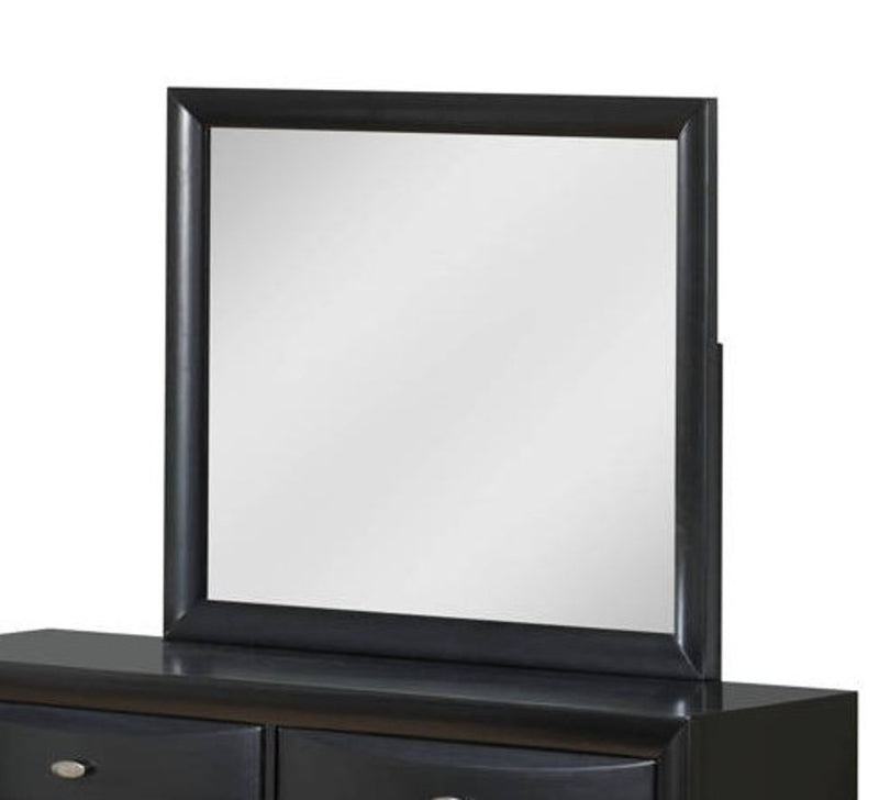 Global Furniture Linda Black Mirror