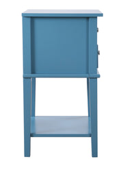 Glory Furniture Newton Teal Nightstand