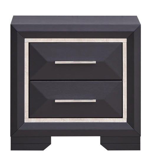 Glory Furniture Liverpool Black Nightstand