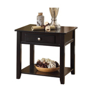 Acme Furniture Malachi Black 3pc Coffee Table Set
