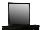 New Classic Furniture Tamarack Black Glass Mirror