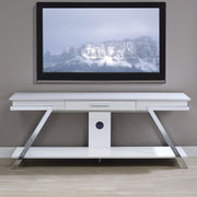 Steve Silver Zena White TV Stand