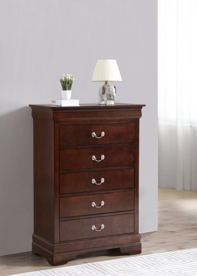 Glory Furniture Louis Phillipe Beige Chest