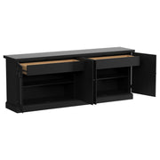 Coaster Furniture Florence Distressed Black Sideboard Buffet