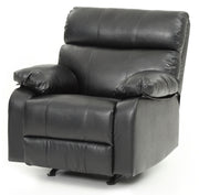 Glory Furniture Manny Black Faux Leather Rocker Recliner