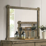 Acme Furniture Colton Antique White Oak Dresser and Mirror