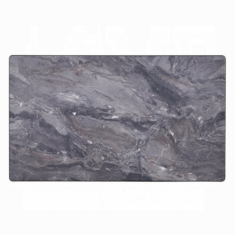 Acme Furniture Bevis Engineered Stone Walnut 3pc Coffee Table Set