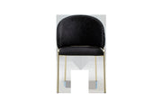 Galaxy Home Onyx Beige Gold Chairs