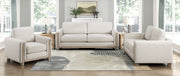 Home Elegance Echo Beige 3pc Living Room Set