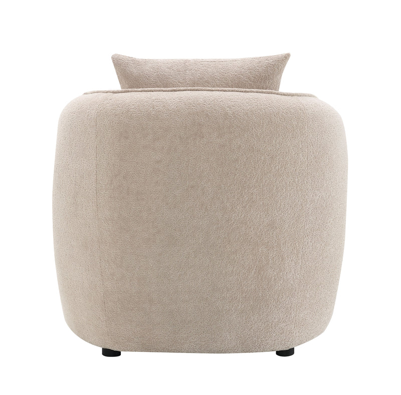 Acme Furniture Keith Brown Chair with Pillow