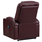 Coaster Furniture Armstrong Camel Brown Power Lift Massage Recliner