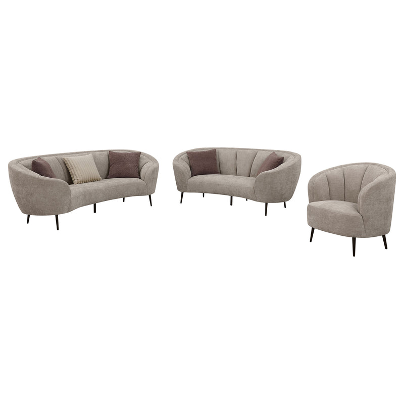 Coaster Furniture Ellorie Beige 2pc Living Room Set