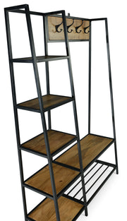 Steve Silver Hampton Brown Black Hall Tree