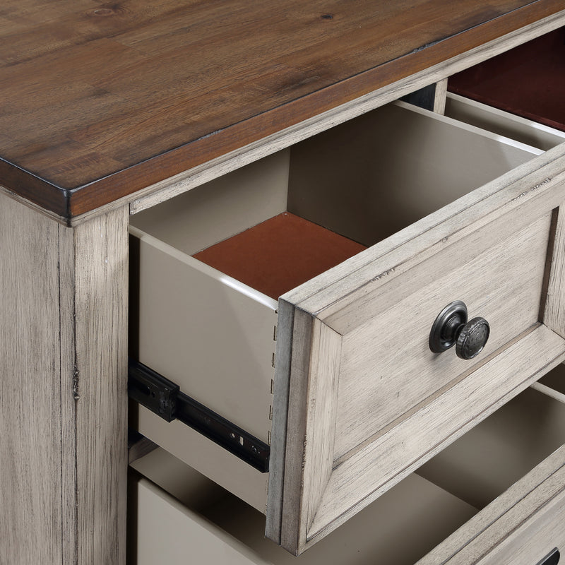 New Classic Furniture Mariana Vintage Creme Dresser