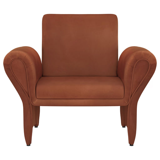 Coaster Furniture Liana Rust Brown Accent Armchair