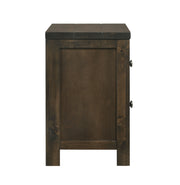 New Classic Furniture Blue Ridge Rustic Gray Nightstand