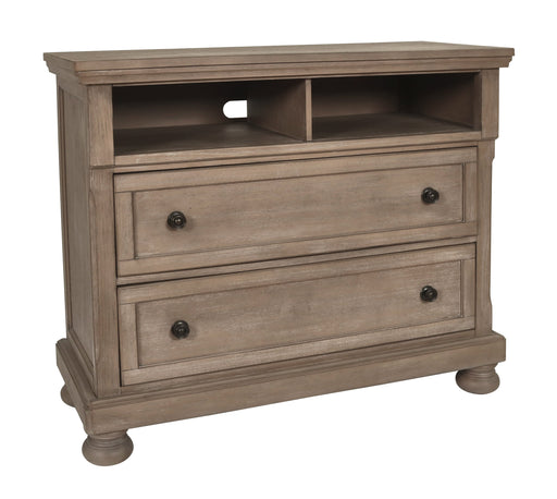 New Classic Furniture Allegra Gray Pewter Media Console