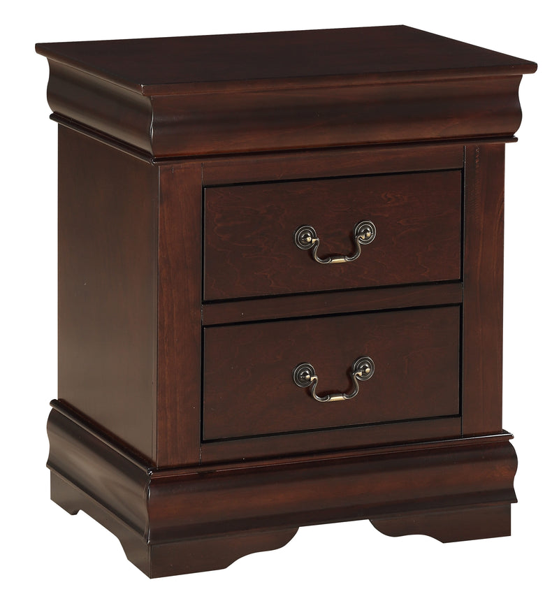 Crown Mark Louis Philip Cherry Night Stand