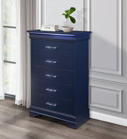 Global Furniture Charlie White Chest with LED