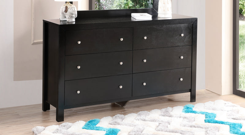 Glory Furniture Burlington Black Dresser