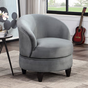 Steve Silver Sophia Gray Velvet Accent Chair