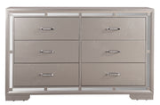 Glory Furniture Alana Silver Champagne Dresser
