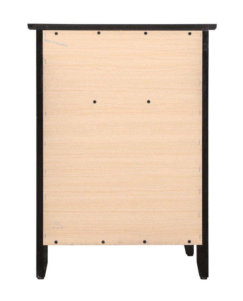 Glory Furniture Izzy Beige 1 Drawer 1 Door Nightstand