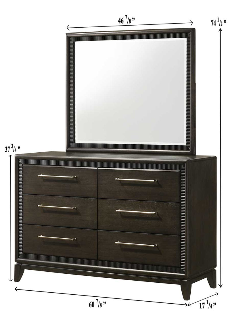Crown Mark Saratoga Mirror