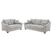 Coaster Furniture Tomkins Light Grey 2pc Living Room Set