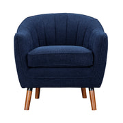 Home Elegance Cutler Blue Accent Chair
