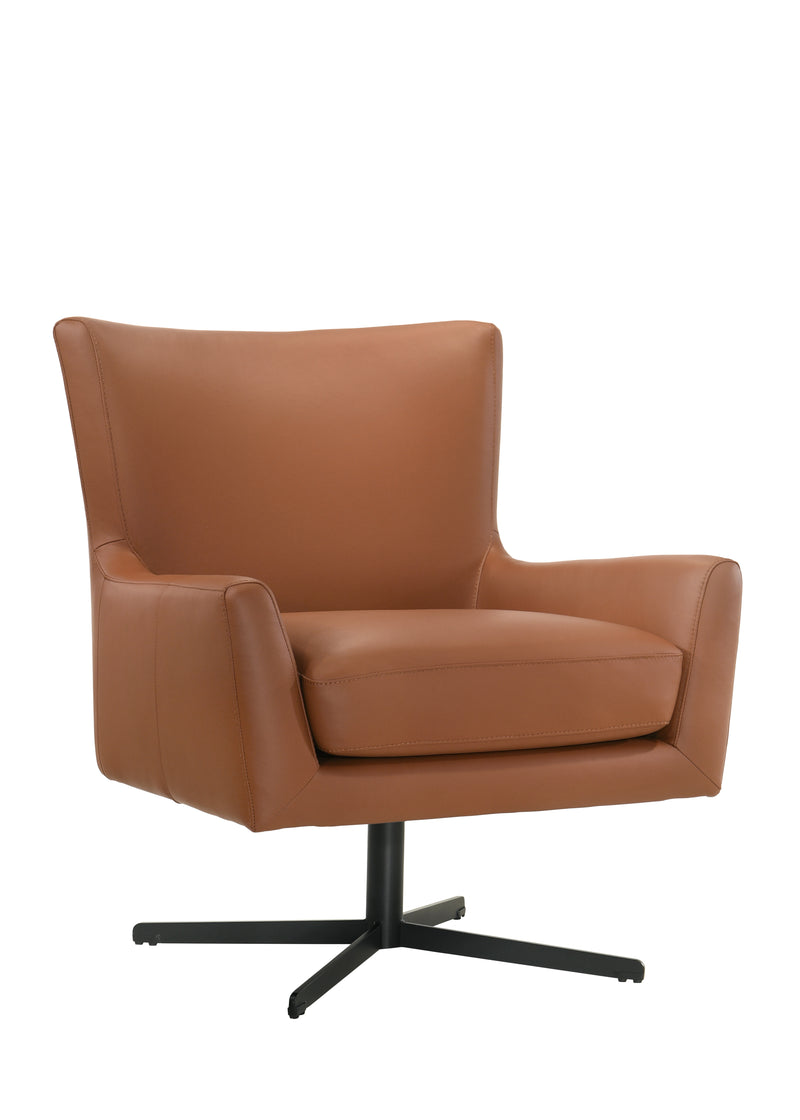 New Classic Furniture Acadia Terracota Swivel Chair