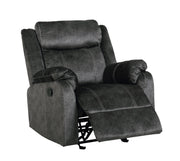 Global Furniture U7303 Domino Granite Glider Recliner