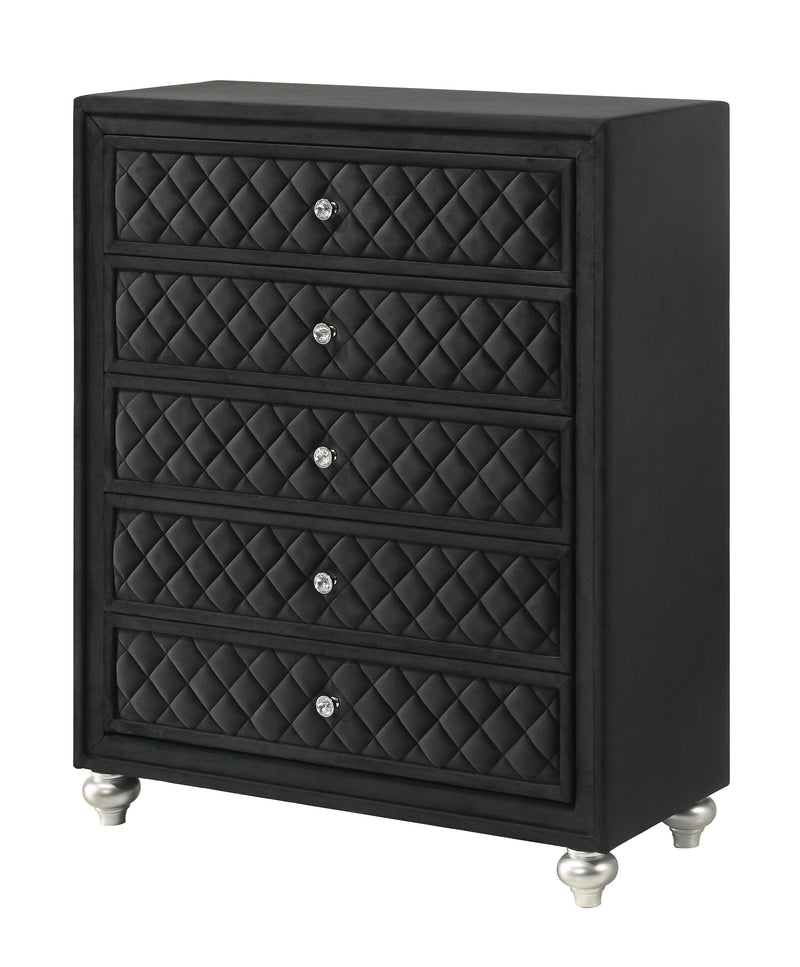 Crown Mark Cameo Black Chest
