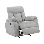 Home Elegance Jules Gray Rocker Reclining Chair