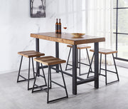 Steve Silver Landon Natural Honey Counter Table