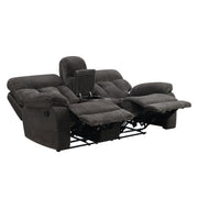 New Classic Furniture Bravo Charcoal Console Loveseat