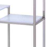 Steve Silver Alize White Bookcase