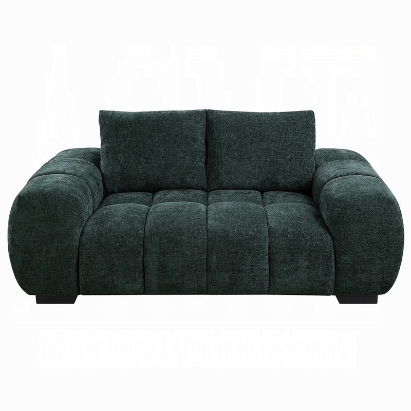 Acme Furniture Ferrand Green Loveseat