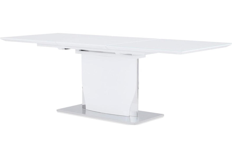 Global Furniture D2279-D9002 White Black 5pc Dining Room Set